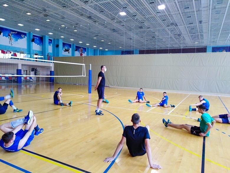 Тренировочное мероприятие к 1 туру Чемпионата России по волейболу