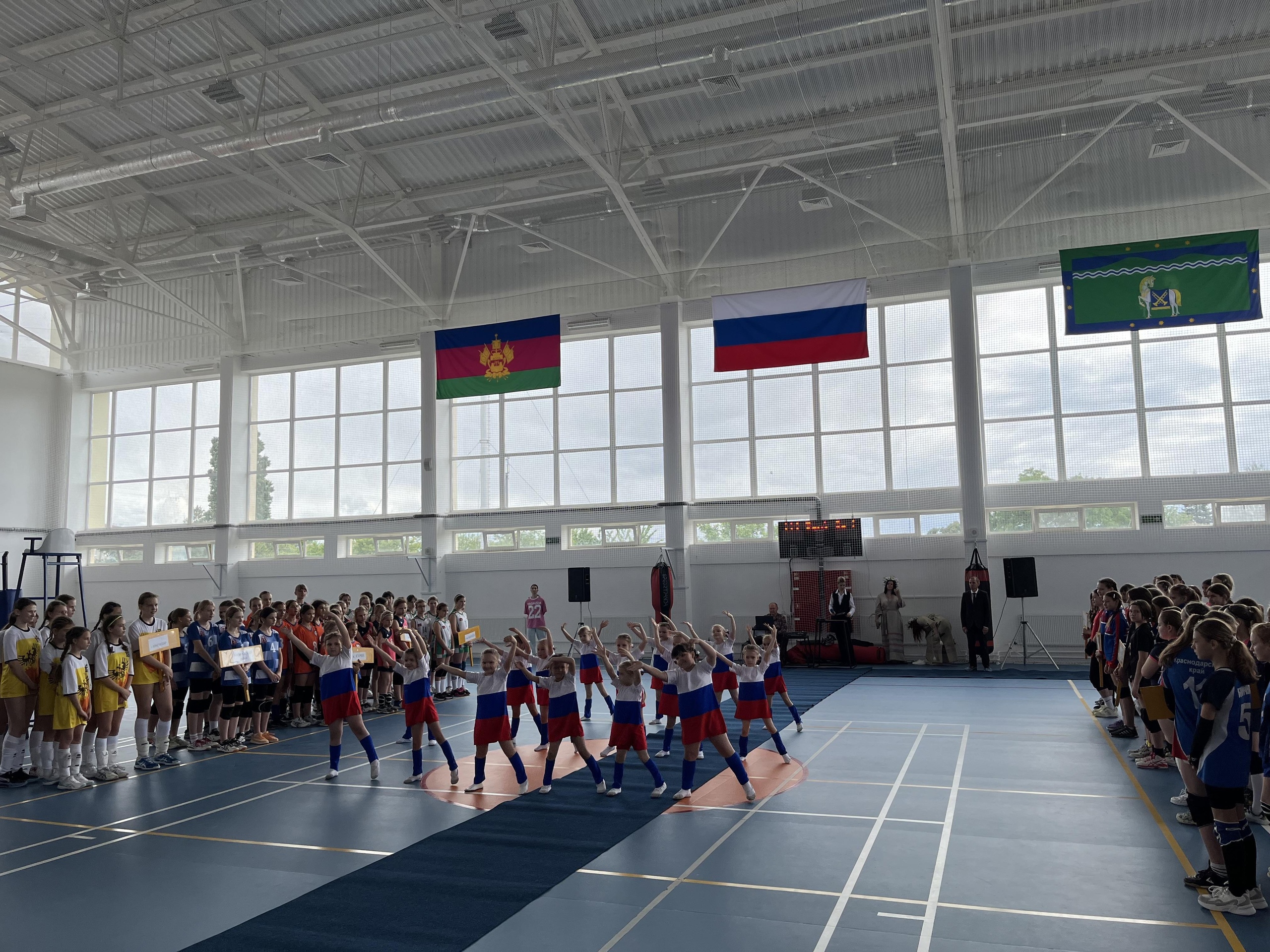Предварительные соревнования Первенства Краснодарского края по волейболу среди девушек до 14 лет в г. Курганинск