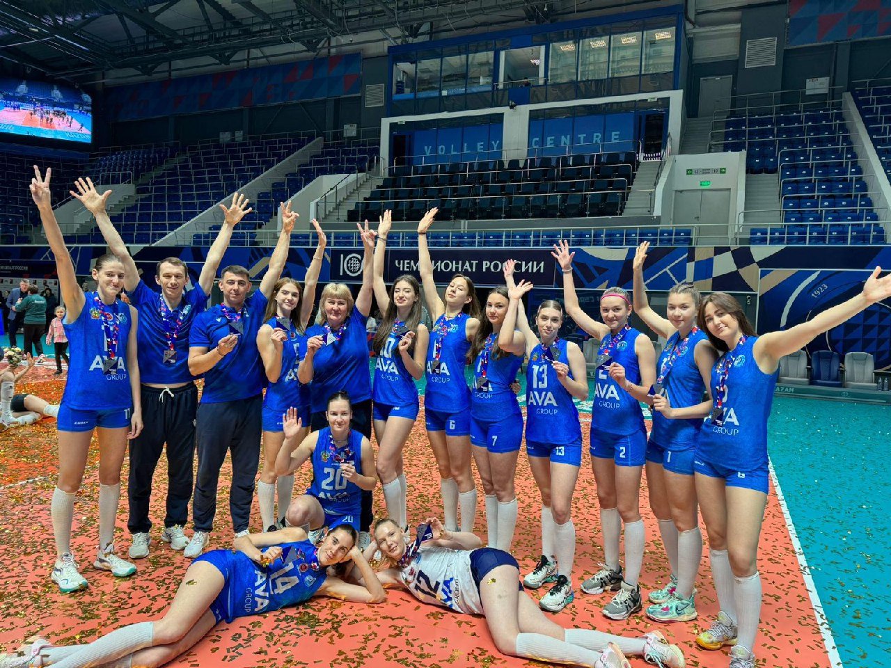 Второй финальный тур чемпионата России по волейболу «ГЕОТЕК Молодежная лига» среди женских команд
